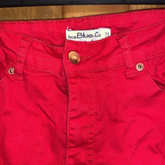 Red Ripped Jeans - Picture 5 of 8